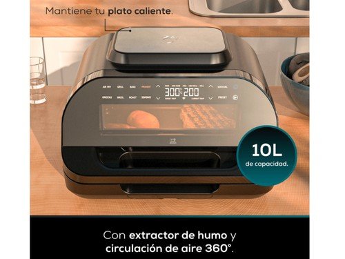 Freidora De Aire + Horno Grill Peugeot Tours PN-EO253 10 Lts