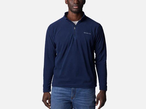 Buzo Micropolar Columbia Klamath Range II Medio Cierre - Azul