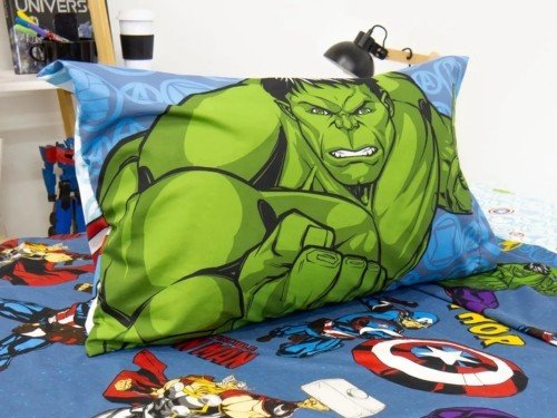 Sábana 1 1/2 Plaza Piñata Avengers Battle