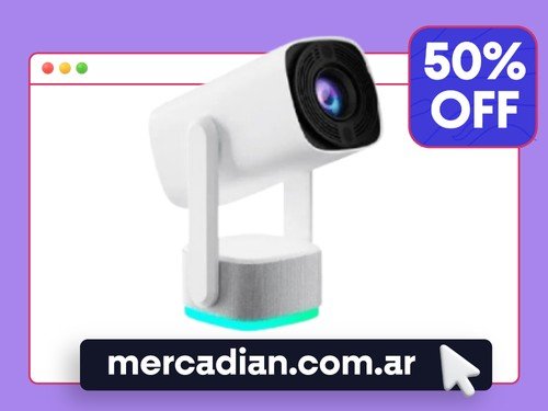 Proyector Smart Android Portátil 4K Con Autofocus