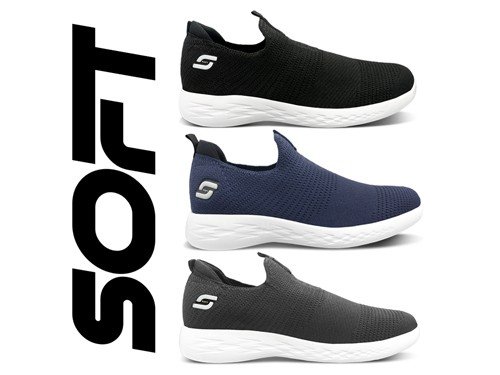 Zapatillas Panchas Sin Cordón Elastizadas Liviana Soft 5400