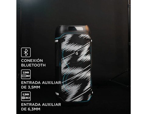 Parlante Portátil Stromberg Nix 80W Rms