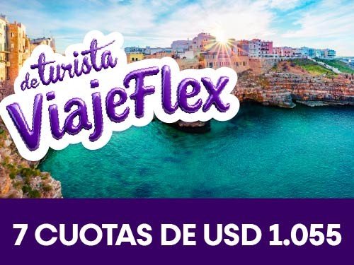 ViajeFlex - Salida grupal en cuotas a Italia, Croacia y Balcanes