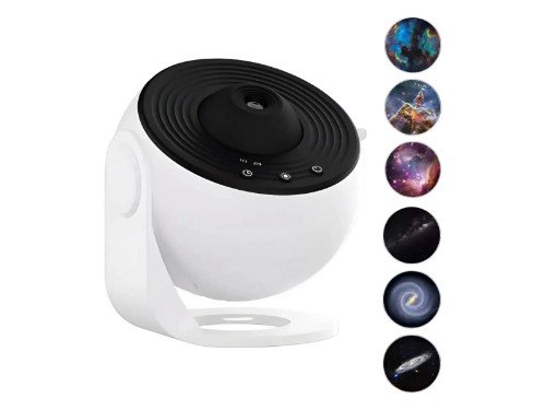 Proyector Galaxia + 12 Discos Cósmicos