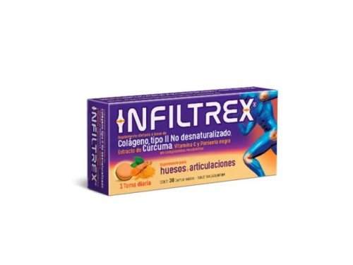 Suplemento Dietario Colágeno Huesos Y Articulaciones Infiltrex Elea