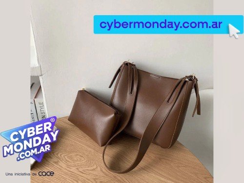 Cartera Bolso Mujer Haras Con Neceser Correa Ajustable Moda