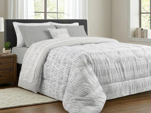 Juego Sábanas Alcoyana 1½ Plaza Ritmo Organic a Precio Cyber ¡Solo x H