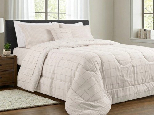 Juego Sábanas Alcoyana 1½ Plaza Ritmo Organic a Precio Cyber ¡Solo x H