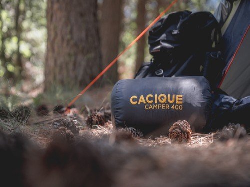 Bolsa De Dormir Cacique Camper 400 Liviana Frío 0°c