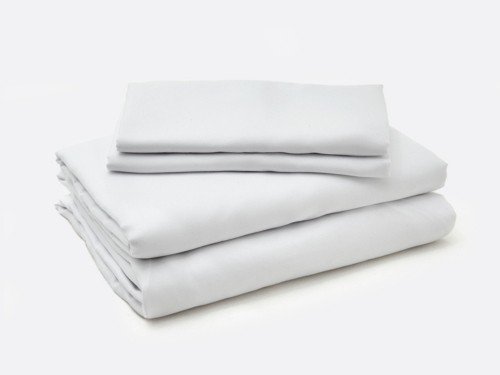 Sábana Golden Twin Blanco Cotton Touch 200 Hilos