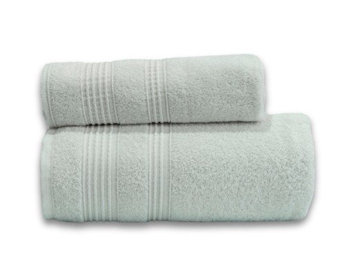 Juego de Toalla y Toallón Blanco Palermo