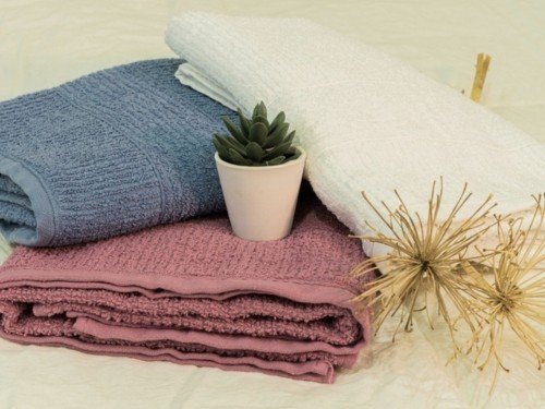 Juego de Toalla y Toallón Gris Iberá