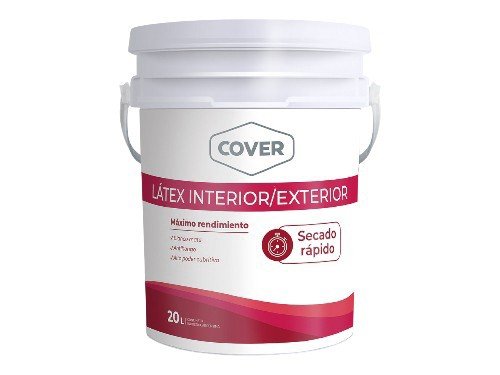 Látex Interior / Exterior Cover Mate Blanco 20 Litros