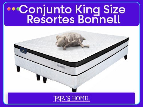 Sommier y Colchon King Size Serta 180x200x24
