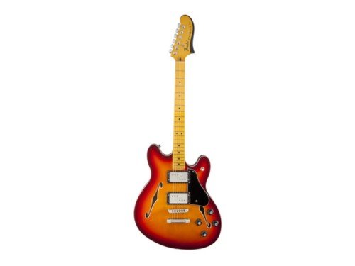 GUITARRA ELECTRICA FENDER - MN HH AGED CHERRY BURST STARCASTER