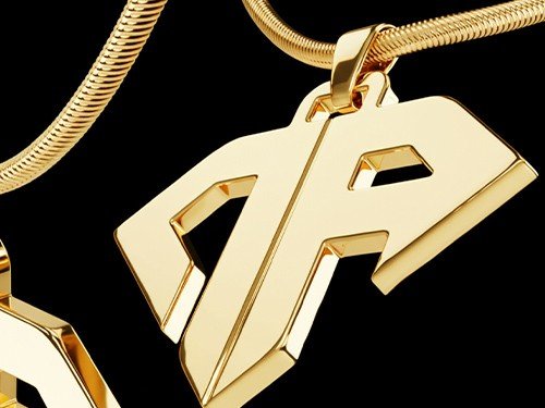 Chain de Roque Acero 800 Bañada en Oro