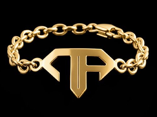 Pulsera DR Acero 800 Bañada en Oro