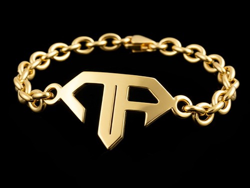 Pulsera DR Acero 800 Bañada en Oro