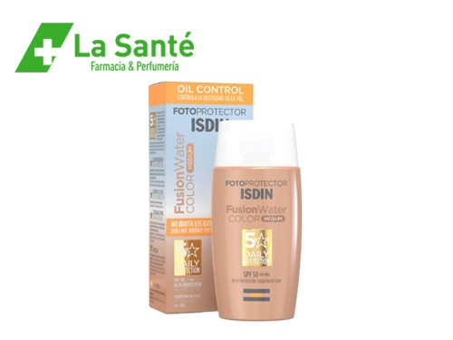 Fotoprotector Facial Isdin Fusion Water Fps 50 Tono Medium 50 Ml