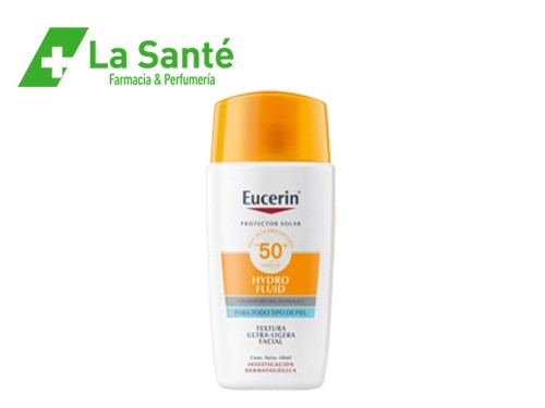 Protector Solar Eucerin Hydro Fluid Fps50+ Facial 50 Ml