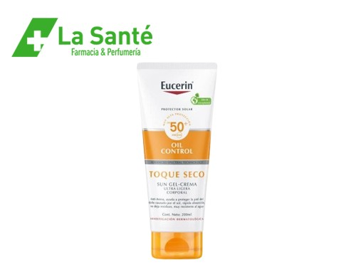Protector Solar Eucerin Sun Toque Seco Fps50 200Ml