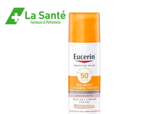 Protector Solar Eucerin Sun Pigment Control Tono Medio FSP50+ 50Ml