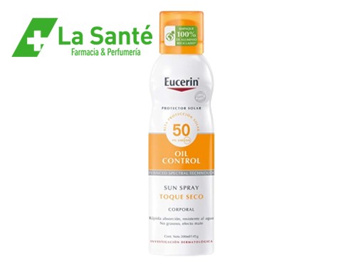 Protector Solar Eucerin Sun Fps 50 Spray Toque Seco 200Ml