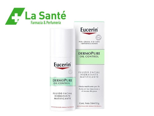 Crema Eucerin Dermopure Matificante Fluido Hidratante 50Ml
