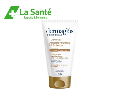 Autobronceante Dermaglos Hidratante Crema Gel 150g