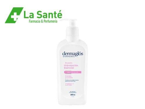 Emulsión Dermaglós Hidratación Esencial Corporal 300Ml