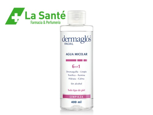 Agua Micelar Dermaglos Facial 400Ml
