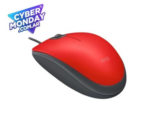 Mouse óptico silencioso 90% con cable · 1000 dpi · Ambidiestro