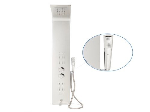 Columna de ducha escocesa Hidromasaje de 5 jets cromado Holzboden