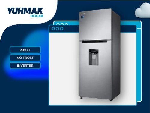 HELADERA SAMSUNG 299LTS INVERTER EFICIENCIA A+ NO FROST - RT29K577JS8