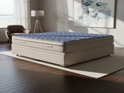 Sommier Baulera Roomy y Colchon Springwall MCB 115 140x190 2 Plazas