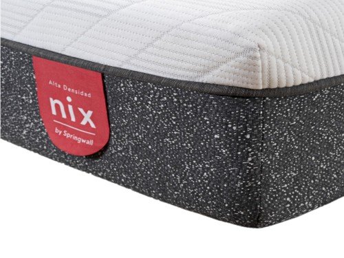 Colchon Espuma Springwall Nix Alta Densidad 140x190 2 Plazas