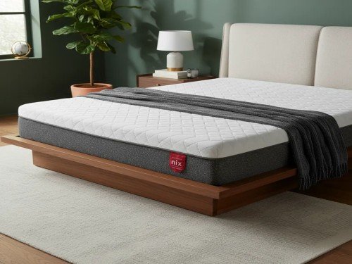 Colchon Espuma Springwall Nix Alta Densidad 140x190 2 Plazas