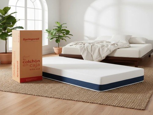 Colchón Resortes Springwall UPPER REST 080x190 1 Plaza