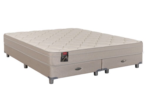 Sommier y Colchon Resortes Springwall BL 100 Europillow 160x200 Queen
