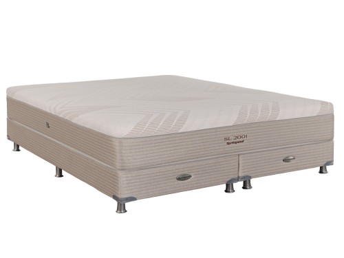 Sommier y Colchon Resortes Springwall SL 2001 200x200 King