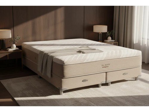 Sommier y Colchon Resortes Springwall SL 2001 200x200 King