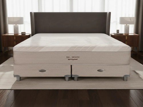 Sommier y Colchon Resortes Springwall SL 2001 200x200 King