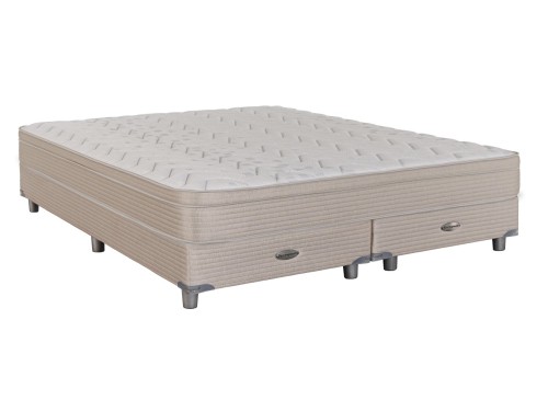 Sommier y Colchon Espuma Springwall Multix Alta Densidad 180x200 King