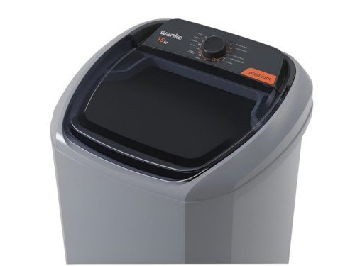 LAVARROPAS SEMIAUTOMÁTICA PREMIUM 15KG GRIS - WANKE - LWBE150T3EARS