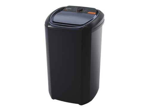 LAVARROPAS SEMIAUTOMÁTICO PREMIUM 15KG NEGRO - WANKE - LWBE150T3EARB