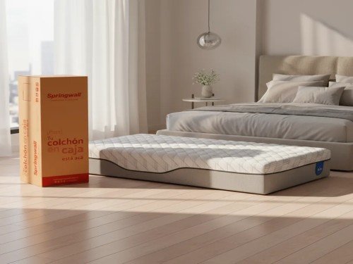 Colchon Espuma Springwall Nix V Alta Densidad Visco 080x190 1 Plaza