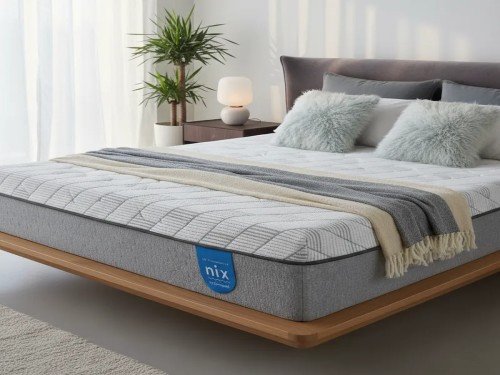 Colchon Espuma Springwall Nix V Alta Densidad Visco 140x190 2 Plazas