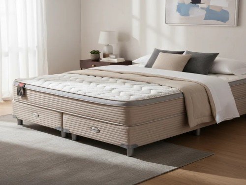 Sommier y Colchon Springwall BL 510 Refuerzo Lumbar 180x200 King