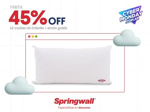 Almohada Springwall Duvet Sensation 070x050