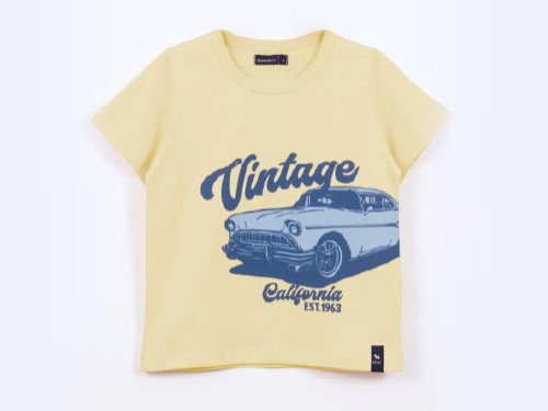 Remera Kid Car de 1 a 4 años + hasta 7 cuotas ¡sin interés!